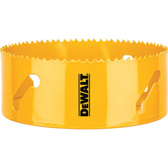 DeWALT - Hole Saws; Saw Diameter (Inch): 5-1/2 ; Cutting Depth (Inch): 1-3/4 ; Saw Material: Bi-Metal ; Cutting Edge Style: Toothed Edge ; Material Application: Metal; Plastic; Wood - Exact Tool & Supply