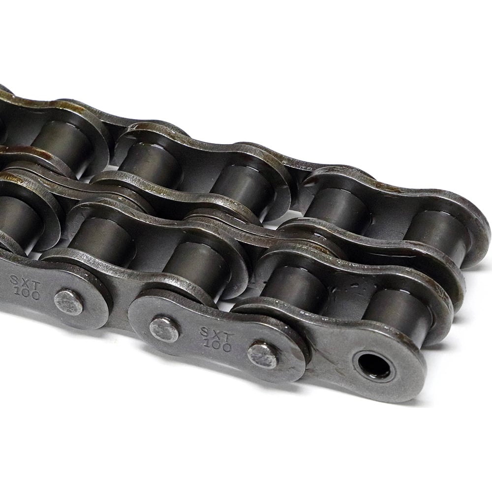 Shuster - X-TEND 120-2RIVSBRX10, 1-1/2" Pitch, ANSI 120-2, X-Tend Double Strand Roller Chain - Exact Tool & Supply