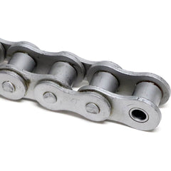 Shuster - RESISTANCE 80-1RIVRESX10, 1" Pitch, ANSI 80, Resistance Single Strand Roller Chain - Exact Tool & Supply