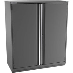 Champion Tool Storage - Storage Cabinets; Type: Eye-Level Plus Height Double Wide Door Cabinet ; Width (Inch): 56-1/2 ; Depth (Inch): 28-1/2 ; Height (Inch): 66-3/8 ; Number of Shelves: 5 ; Material: Steel - Exact Tool & Supply