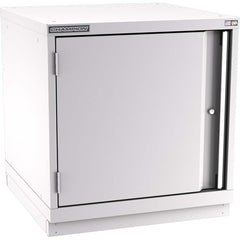 Champion Tool Storage - Storage Cabinets; Type: Desk-Height Standard Wide Door Cabinet ; Width (Inch): 28-1/4 ; Depth (Inch): 28-1/2 ; Height (Inch): 29-7/8 ; Number of Shelves: 2 ; Material: Steel - Exact Tool & Supply