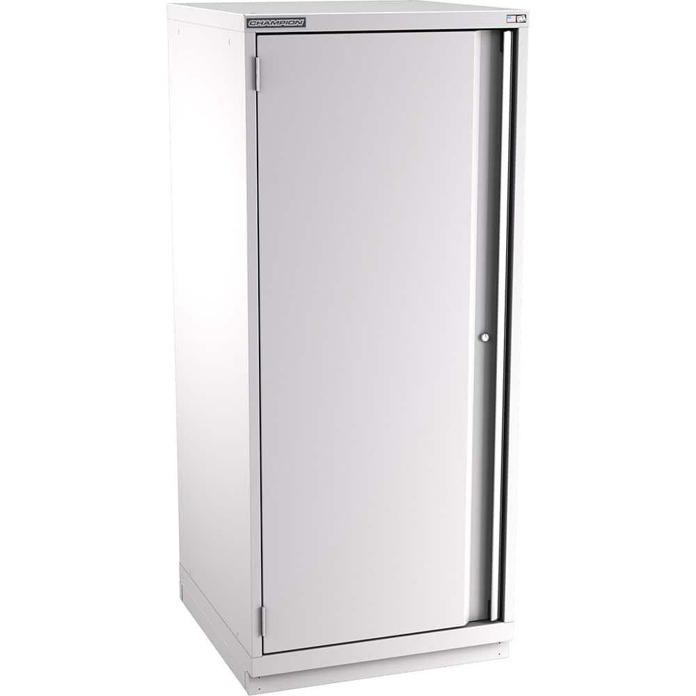 Champion Tool Storage - Storage Cabinets; Type: Eye-Level Plus Height Standard Wide Door Cabinet ; Width (Inch): 28-1/4 ; Depth (Inch): 28-1/2 ; Height (Inch): 66-3/8 ; Number of Shelves: 5 ; Material: Steel - Exact Tool & Supply