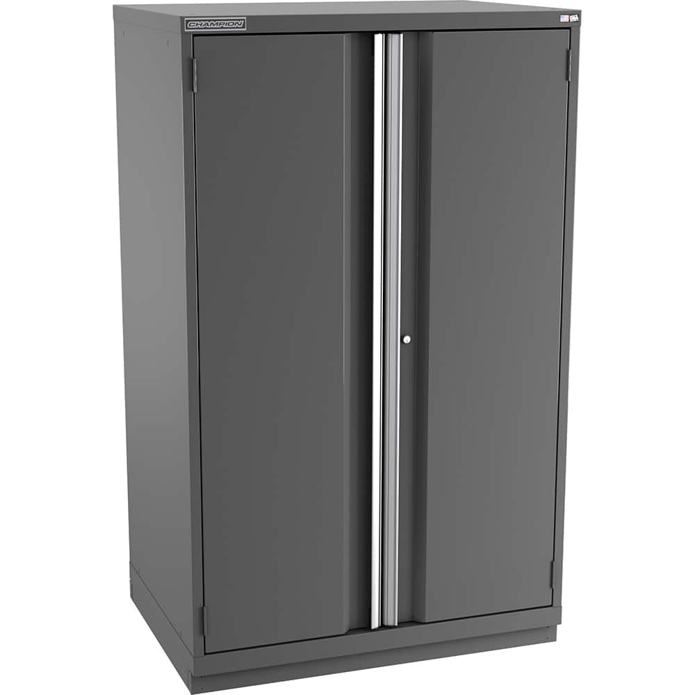 Champion Tool Storage - Storage Cabinets; Type: Eye-Level Plus Height Standard Plus Wide Door Cabinet ; Width (Inch): 40-1/4 ; Depth (Inch): 28-1/2 ; Height (Inch): 66-3/8 ; Number of Shelves: 5 ; Material: Steel - Exact Tool & Supply