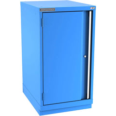 Champion Tool Storage - Storage Cabinets; Type: Counter-Height Narrow Wide Door Cabinet ; Width (Inch): 22-3/16 ; Depth (Inch): 28-1/2 ; Height (Inch): 41-3/4 ; Number of Shelves: 3 ; Material: Steel - Exact Tool & Supply