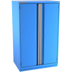 Champion Tool Storage - Storage Cabinets; Type: Eye-Level Plus Height Standard Plus Wide Door Cabinet ; Width (Inch): 40-1/4 ; Depth (Inch): 28-1/2 ; Height (Inch): 66-3/8 ; Number of Shelves: 5 ; Material: Steel - Exact Tool & Supply