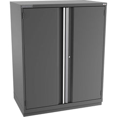 Champion Tool Storage - Storage Cabinets; Type: Eye-Level Height Extra Wide Door Cabinet ; Width (Inch): 47 ; Depth (Inch): 28-1/2 ; Height (Inch): 59-1/2 ; Number of Shelves: 5 ; Material: Steel - Exact Tool & Supply