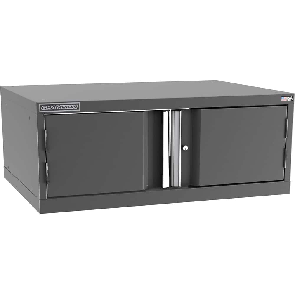 Champion Tool Storage - Storage Cabinets; Type: Stacked/Overhead Standard Plus Wide Door Cabinet ; Width (Inch): 40-1/4 ; Depth (Inch): 28-1/2 ; Height (Inch): 15-3/4 ; Number of Shelves: 1 ; Material: Steel - Exact Tool & Supply