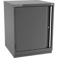 Champion Tool Storage - Storage Cabinets; Type: Bench-Height Standard Wide Door Cabinet ; Width (Inch): 28-1/4 ; Depth (Inch): 28-1/2 ; Height (Inch): 35-7/8 ; Number of Shelves: 3 ; Material: Steel - Exact Tool & Supply