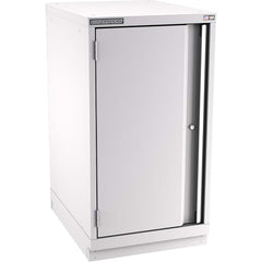 Champion Tool Storage - Storage Cabinets; Type: Counter-Height Narrow Wide Door Cabinet ; Width (Inch): 22-3/16 ; Depth (Inch): 28-1/2 ; Height (Inch): 41-3/4 ; Number of Shelves: 3 ; Material: Steel - Exact Tool & Supply