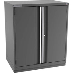 Champion Tool Storage - Storage Cabinets; Type: Counter-Height Plus Standard Plus Wide Door Cabinet ; Width (Inch): 40-1/4 ; Depth (Inch): 28-1/2 ; Height (Inch): 45-1/4 ; Number of Shelves: 4 ; Material: Steel - Exact Tool & Supply