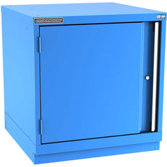 Champion Tool Storage - Storage Cabinets; Type: Desk-Height Standard Wide Door Cabinet ; Width (Inch): 28-1/4 ; Depth (Inch): 28-1/2 ; Height (Inch): 29-7/8 ; Number of Shelves: 2 ; Material: Steel - Exact Tool & Supply