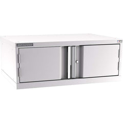 Champion Tool Storage - Storage Cabinets; Type: Stacked/Overhead Standard Plus Wide Door Cabinet ; Width (Inch): 40-1/4 ; Depth (Inch): 28-1/2 ; Height (Inch): 15-3/4 ; Number of Shelves: 1 ; Material: Steel - Exact Tool & Supply