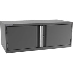 Champion Tool Storage - Storage Cabinets; Type: Stacked/Overhead Double Wide Door Cabinet ; Width (Inch): 56-1/2 ; Depth (Inch): 28-1/2 ; Height (Inch): 21-5/8 ; Number of Shelves: 2 ; Material: Steel - Exact Tool & Supply