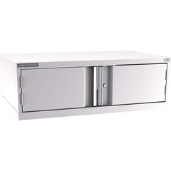 Champion Tool Storage - Storage Cabinets; Type: Stacked/Overhead Extra Wide Door Cabinet ; Width (Inch): 47 ; Depth (Inch): 28-1/2 ; Height (Inch): 15-3/4 ; Number of Shelves: 1 ; Material: Steel - Exact Tool & Supply