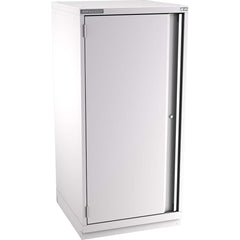 Champion Tool Storage - Storage Cabinets; Type: Eye-Level Height Standard Wide Door Cabinet ; Width (Inch): 28-1/4 ; Depth (Inch): 28-1/2 ; Height (Inch): 59-1/2 ; Number of Shelves: 5 ; Material: Steel - Exact Tool & Supply