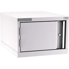 Champion Tool Storage - Storage Cabinets; Type: Stacked/Overhead Height Narrow Wide Door Cabinet ; Width (Inch): 22-3/16 ; Depth (Inch): 28-1/2 ; Height (Inch): 15-3/4 ; Number of Shelves: 1 ; Material: Steel - Exact Tool & Supply