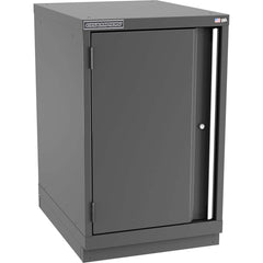 Champion Tool Storage - Storage Cabinets; Type: Bench-Height Narrow Wide Door Cabinet ; Width (Inch): 22-3/16 ; Depth (Inch): 28-1/2 ; Height (Inch): 35-7/8 ; Number of Shelves: 3 ; Material: Steel - Exact Tool & Supply