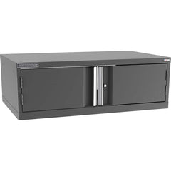 Champion Tool Storage - Storage Cabinets; Type: Stacked/Overhead Extra Wide Door Cabinet ; Width (Inch): 47 ; Depth (Inch): 28-1/2 ; Height (Inch): 15-3/4 ; Number of Shelves: 1 ; Material: Steel - Exact Tool & Supply