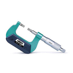 Insize USA LLC - Blade Micrometers; Operation Type: Mechanical ; Minimum Measurement (Decimal Inch): 5.0000 ; Maximum Measurement (Decimal Inch): 6.0000 ; Thimble Type: Ratchet Stop ; Data Output: No ; Digital Counter: No - Exact Tool & Supply