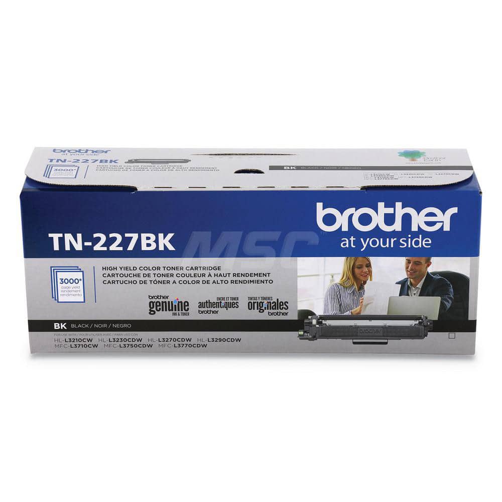 Brother - Office Machine Supplies & Accessories; Office Machine/Equipment Accessory Type: Toner Cartridge ; For Use With: HL-L3210CW; HL-L3230CDW; HL-L3270CDW; HL-L3290CDW; MFC-L3710CW; MFC-L3750CDW; MFC-L3770CDW ; Color: Black - Exact Tool & Supply