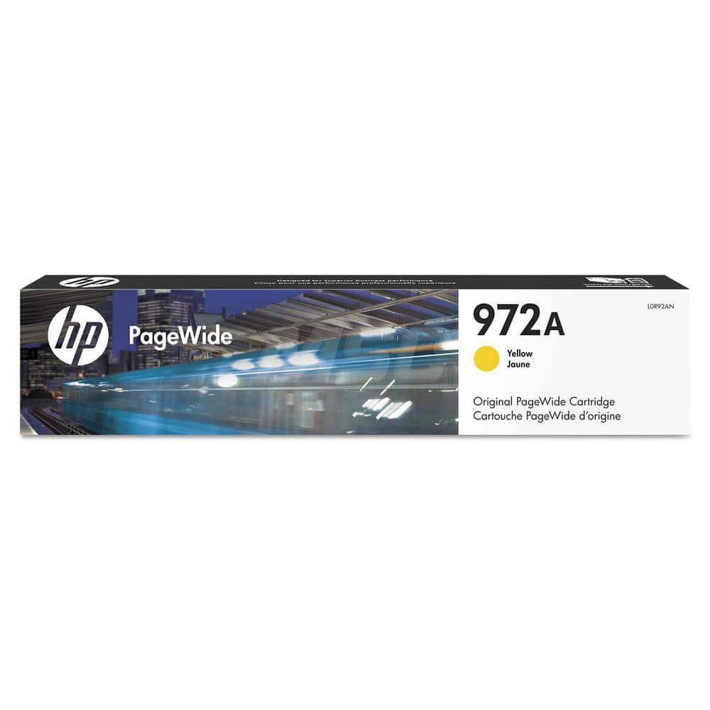 Hewlett-Packard - Office Machine Supplies & Accessories; Office Machine/Equipment Accessory Type: Ink Cartridge ; For Use With: HP PageWide 377dw; HP PageWide Pro 452dn; 452dn; 452dw; 552dw; HP PageWide Pro 477dn; 477dn; 477dw; 577dw; 577z ; Color: Yellow - Exact Tool & Supply