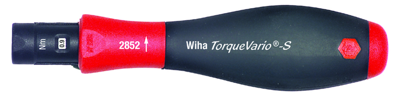 0.4 - 1.0 Nm - Adjustable Torque Vario-S Handle withNewton Meter Scale (Comes with Adjustment Tool) - Exact Tool & Supply