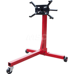 Big Red - Jack Stands & Tripods; Jack Stand Type: Engine Stand ; Load Capacity (Lb.): 750.000 ; Load Capacity (Ton): 3/8 (Inch); Minimum Height (Inch): 30-1/2 ; Maximum Height (Inch): 30-1/2 ; Additional Information: (4) Adjustable Arms; 360 Degree Rotat - Exact Tool & Supply