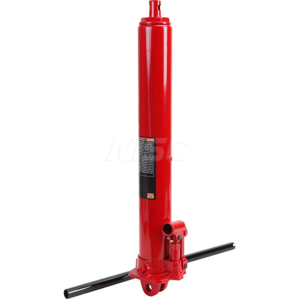 Big Red - Manual Bottle, Screw, Ratchet & Hydraulic Jacks; Type: Hydraulic Long Ram Jack ; Load Capacity (Ton): 3 (Inch); Minimum Height (Inch): 24-3/8 ; Minimum Height (Decimal Inch): 24.3750 ; Maximum Height (Decimal Inch): 43.8750 ; Maximum Height (In - Exact Tool & Supply