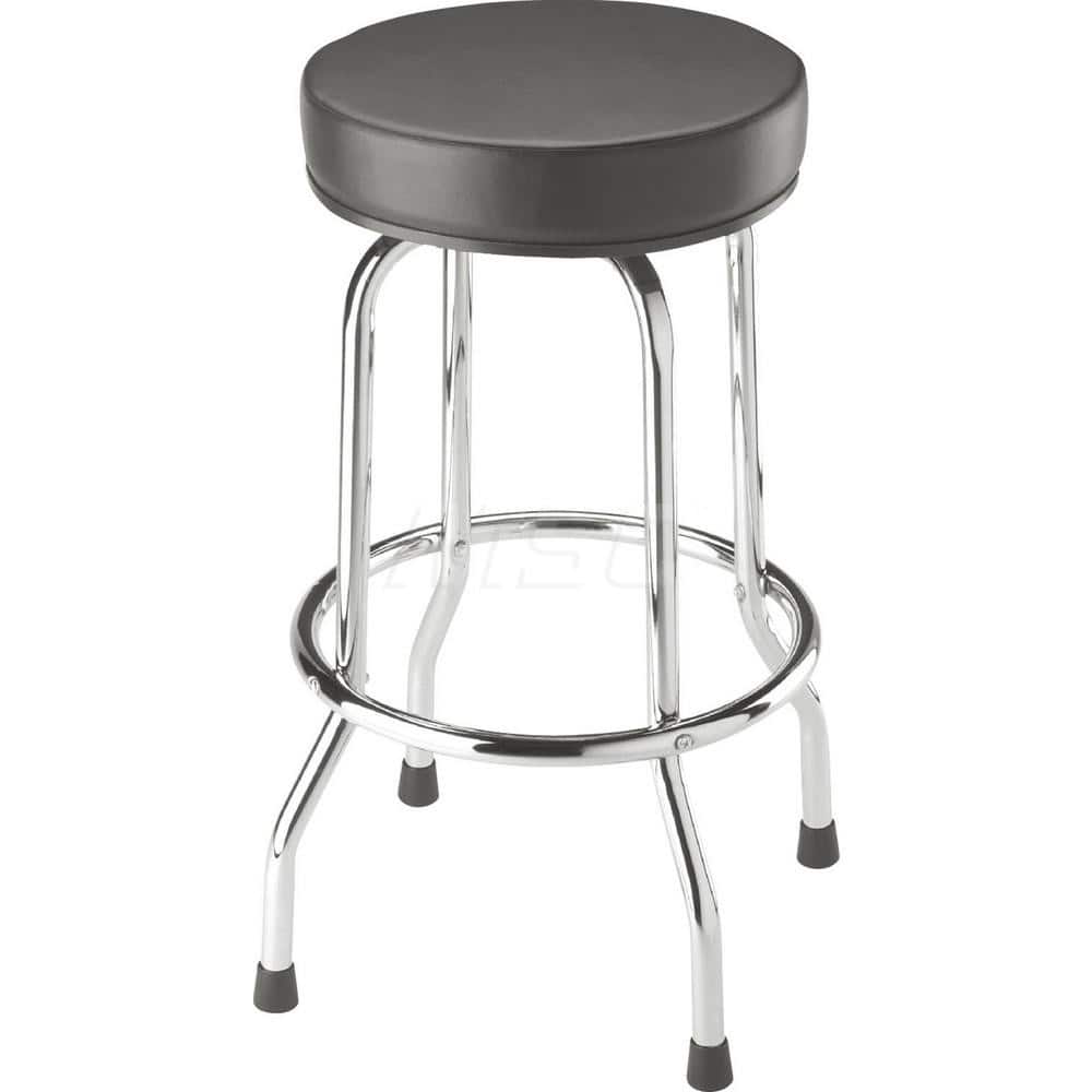 Big Red - Stationary Stools; Type: Bar Stool ; Base Type: Swivel ; Height (Inch): 28.5 ; Overall Height (Inch): 28.5 ; Width (Inch): 18 ; Depth (Inch): 18 - Exact Tool & Supply