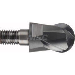 YG-1 - Ball End Mill Heads; Mill Diameter (Inch): 1 ; Mill Diameter (Decimal Inch): 1.0000 ; Number of Flutes: 2 ; Length of Cut (Inch): 1 ; Connection Type: M12 ; Overall Length (mm): 60.0000 - Exact Tool & Supply