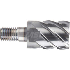 YG-1 - Square End Mill Heads; Mill Diameter (Inch): 1-1/4 ; Mill Diameter (Decimal Inch): 1.2500 ; Number of Flutes: 6 ; Length of Cut (Inch): 1-1/4 ; Length of Cut (Decimal Inch): 1.2500 ; Connection Type: M16 - Exact Tool & Supply