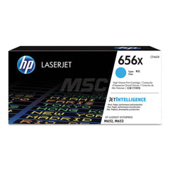 Hewlett-Packard - Office Machine Supplies & Accessories; Office Machine/Equipment Accessory Type: Toner Cartridge ; For Use With: HP Color LaserJet Enterprise M653dn; M652n; M652dn; M653x; M653dh ; Color: Cyan - Exact Tool & Supply