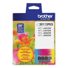 Brother - Office Machine Supplies & Accessories; Office Machine/Equipment Accessory Type: Ink Cartridge ; For Use With: MFC-J491DW; MFC-J497DW; MFC-J690DW; MFC-J895DW ; Color: Cyan; Magenta; Yellow - Exact Tool & Supply