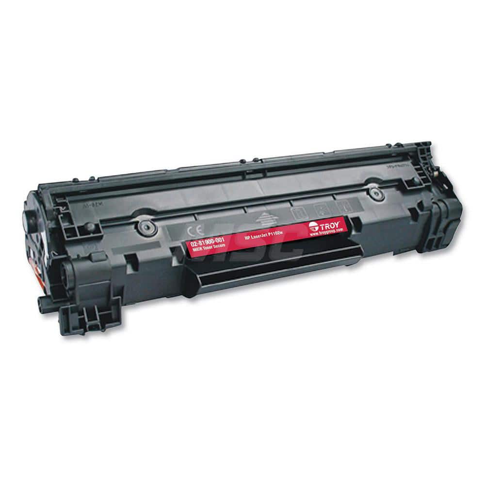 Troy - Office Machine Supplies & Accessories; Office Machine/Equipment Accessory Type: Toner Cartridge ; For Use With: HP LaserJet Pro P1102 ; Color: Black - Exact Tool & Supply