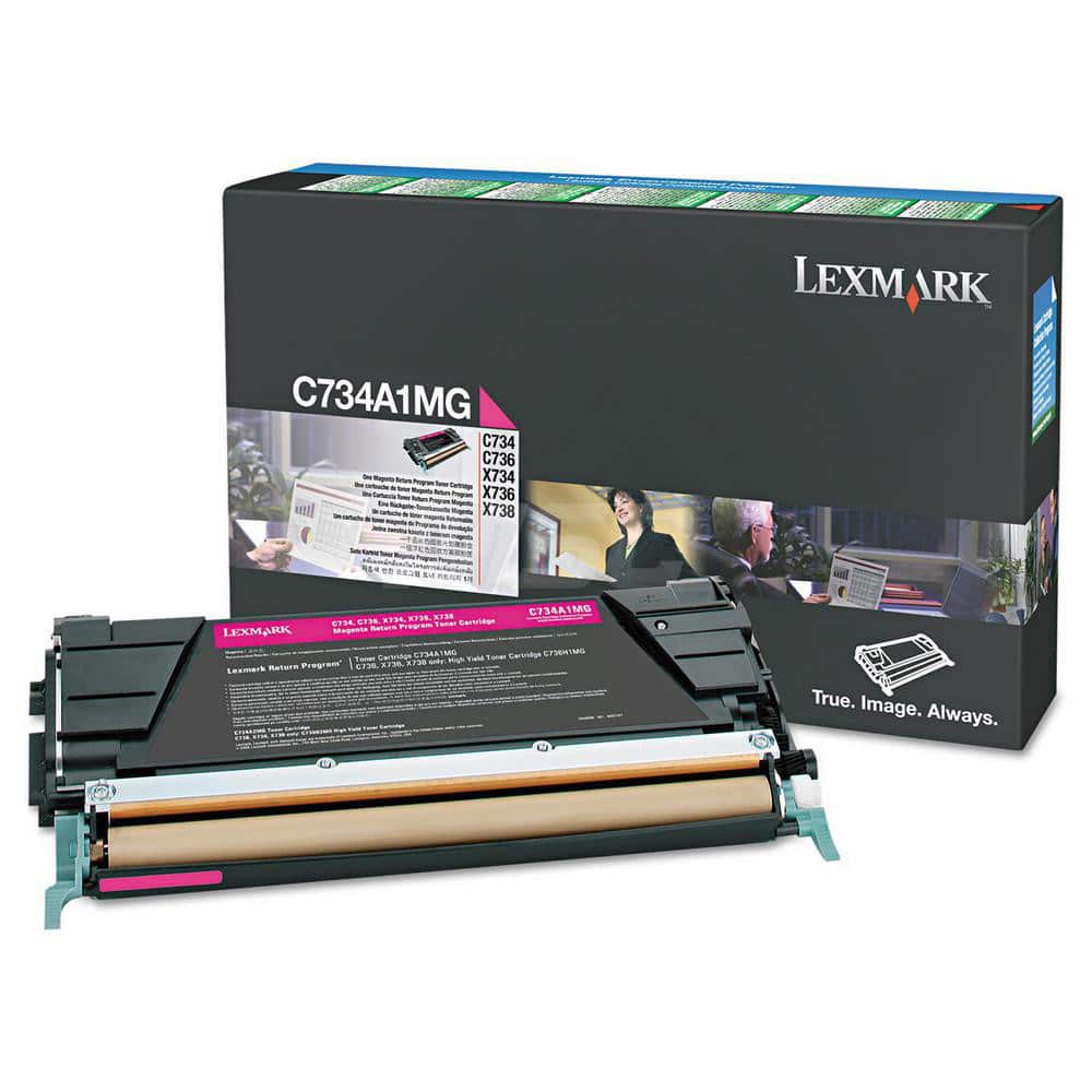 Lexmark - Office Machine Supplies & Accessories; Office Machine/Equipment Accessory Type: Toner Cartridge ; For Use With: Lexmark X748de; X748dte; X748de ; Color: Magenta - Exact Tool & Supply