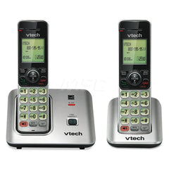vtech - Office Machine Supplies & Accessories; Office Machine/Equipment Accessory Type: Cordless Phone System ; For Use With: Office Use ; Contents: (1) Base; (1) Additional Handset ; Color: Black; Silver - Exact Tool & Supply