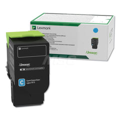 Lexmark - Office Machine Supplies & Accessories; Office Machine/Equipment Accessory Type: Toner Cartridge ; For Use With: Lexmark CS421dn; CS521dn; CS622de; CX421adn ; Color: Cyan - Exact Tool & Supply