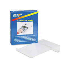 Victor - Office Machine Supplies & Accessories; Office Machine/Equipment Accessory Type: Calculator Stand ; For Use With: Office Use ; Color: Clear - Exact Tool & Supply