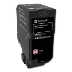 Lexmark - Office Machine Supplies & Accessories; Office Machine/Equipment Accessory Type: Toner Cartridge ; For Use With: Lexmark CS720de; CX725de; CX725dhe ; Color: Magenta - Exact Tool & Supply