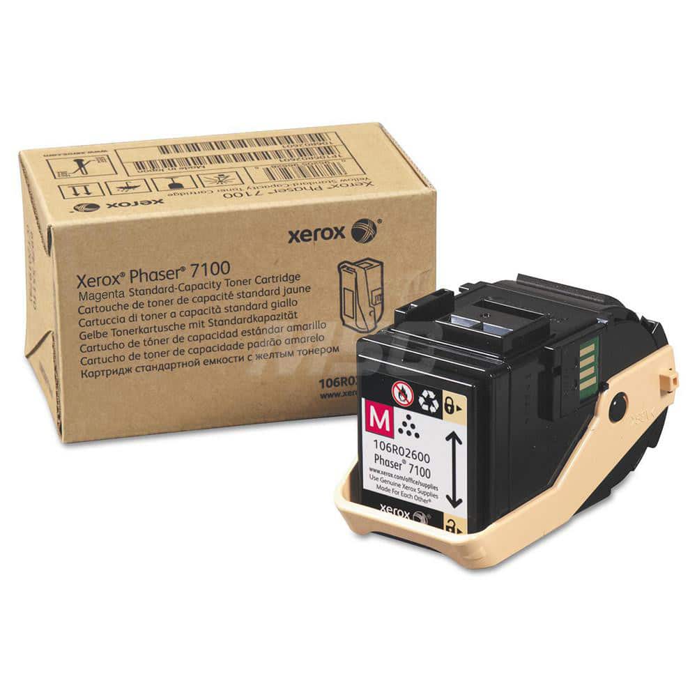 Xerox - Office Machine Supplies & Accessories; Office Machine/Equipment Accessory Type: Toner Cartridge ; For Use With: Phaser 7100 ; Color: Magenta - Exact Tool & Supply
