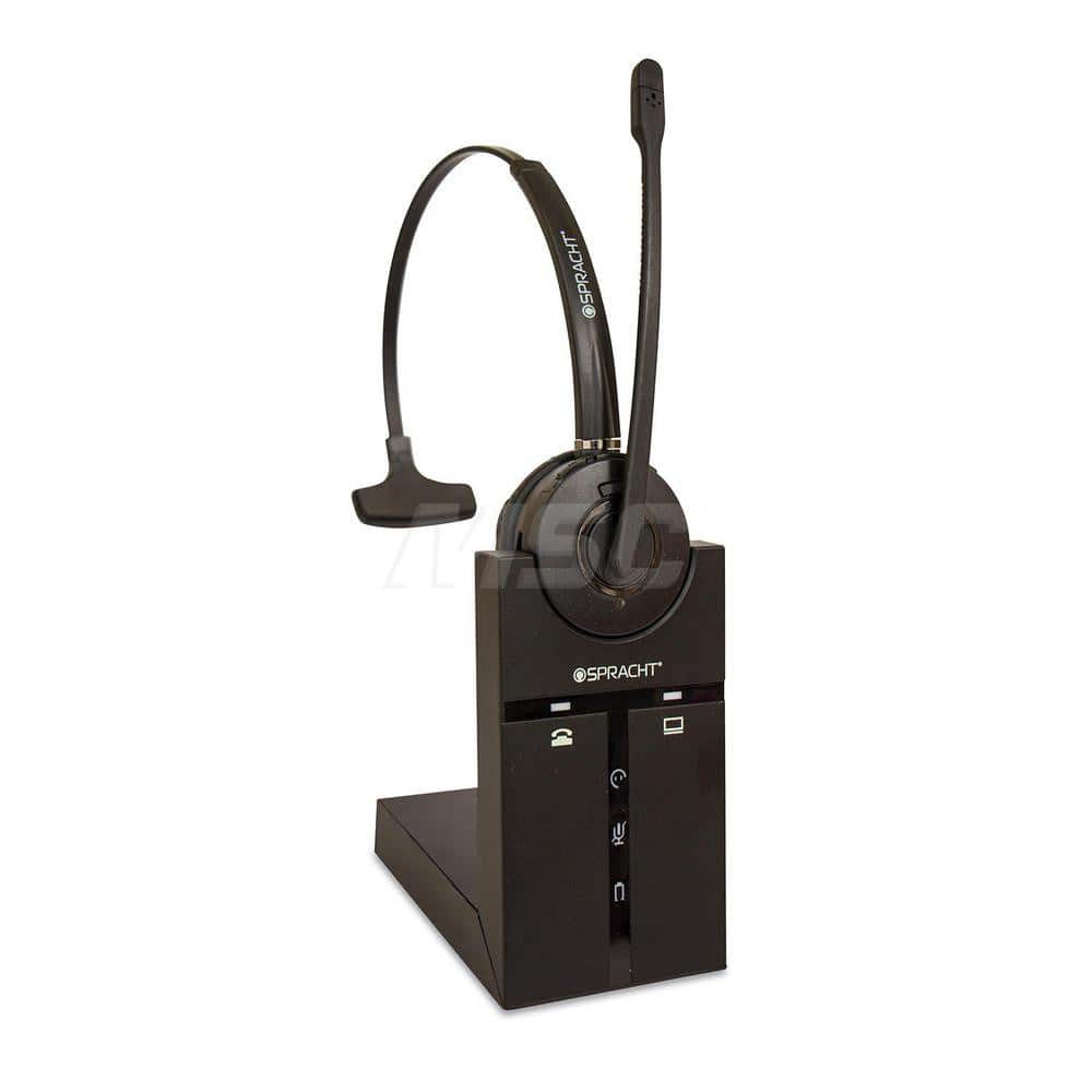 SPRACHT - Office Machine Supplies & Accessories; Office Machine/Equipment Accessory Type: Headphones ; For Use With: Universal Deskphone; RJ9 Headset Port; Softphone with Windows & Mac Computers ; Contents: Z?M Maestro DECT/USB Combo Headset & Base; AC A - Exact Tool & Supply
