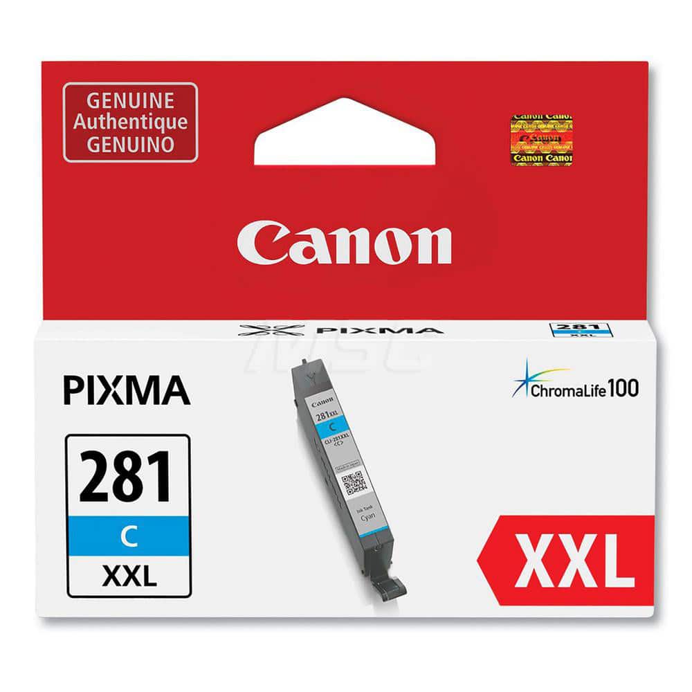 Canon - Office Machine Supplies & Accessories; Office Machine/Equipment Accessory Type: Ink ; For Use With: PIXMA TS9120 Gray Wireless; PIXMA TS6220 White Wireless; PIXMA TS8320 Black; PIXMA TS8120 Black Wireless; PIXMA TS9120 Gold Wireless; PIXMA TS8320 - Exact Tool & Supply