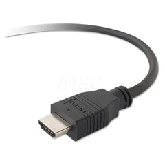 Belkin - Office Machine Supplies & Accessories; Office Machine/Equipment Accessory Type: Audio/Video Cable ; For Use With: Home Theater System ; Color: Black - Exact Tool & Supply