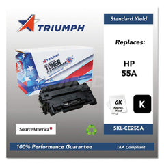 TRIUMPH - Office Machine Supplies & Accessories; Office Machine/Equipment Accessory Type: Toner Cartridge ; For Use With: HP LaserJet P3010; P3015; P3015D; P3015DN; P3015X; P3016 ; Color: Black - Exact Tool & Supply