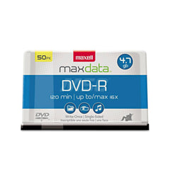 Maxell - Office Machine Supplies & Accessories; Office Machine/Equipment Accessory Type: DVD+R Disc ; For Use With: General Purpose DVD-R/RW; DVD-RAM/R; DVD-Multi Drives/Recorders; Dual DVD?RW/R Drives; Read Compatible With DVD-ROM; DVD-Video; DVD-Audio - Exact Tool & Supply