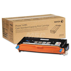 Xerox - Office Machine Supplies & Accessories; Office Machine/Equipment Accessory Type: Toner Cartridge ; For Use With: Phaser 6280 ; Color: Cyan - Exact Tool & Supply