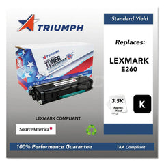 TRIUMPH - Office Machine Supplies & Accessories; Office Machine/Equipment Accessory Type: Toner Cartridge ; For Use With: Lexmark E260D; E260DN; E360D; E360DN; E460DN; E460DW; E462DTN ; Color: Black - Exact Tool & Supply