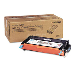 Xerox - Office Machine Supplies & Accessories; Office Machine/Equipment Accessory Type: Toner Cartridge ; For Use With: Phaser 6280 ; Color: Cyan - Exact Tool & Supply