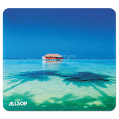 Allsop - Office Machine Supplies & Accessories; Office Machine/Equipment Accessory Type: Mouse Pad ; For Use With: Computer Mouse ; Color: Blue - Exact Tool & Supply