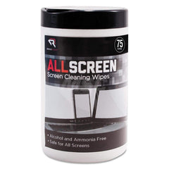 ADVANTUS - Office Machine Supplies & Accessories; Office Machine/Equipment Accessory Type: Cleaning Wipes ; For Use With: Laptop; Smartphone; Tablet ; Color: White - Exact Tool & Supply